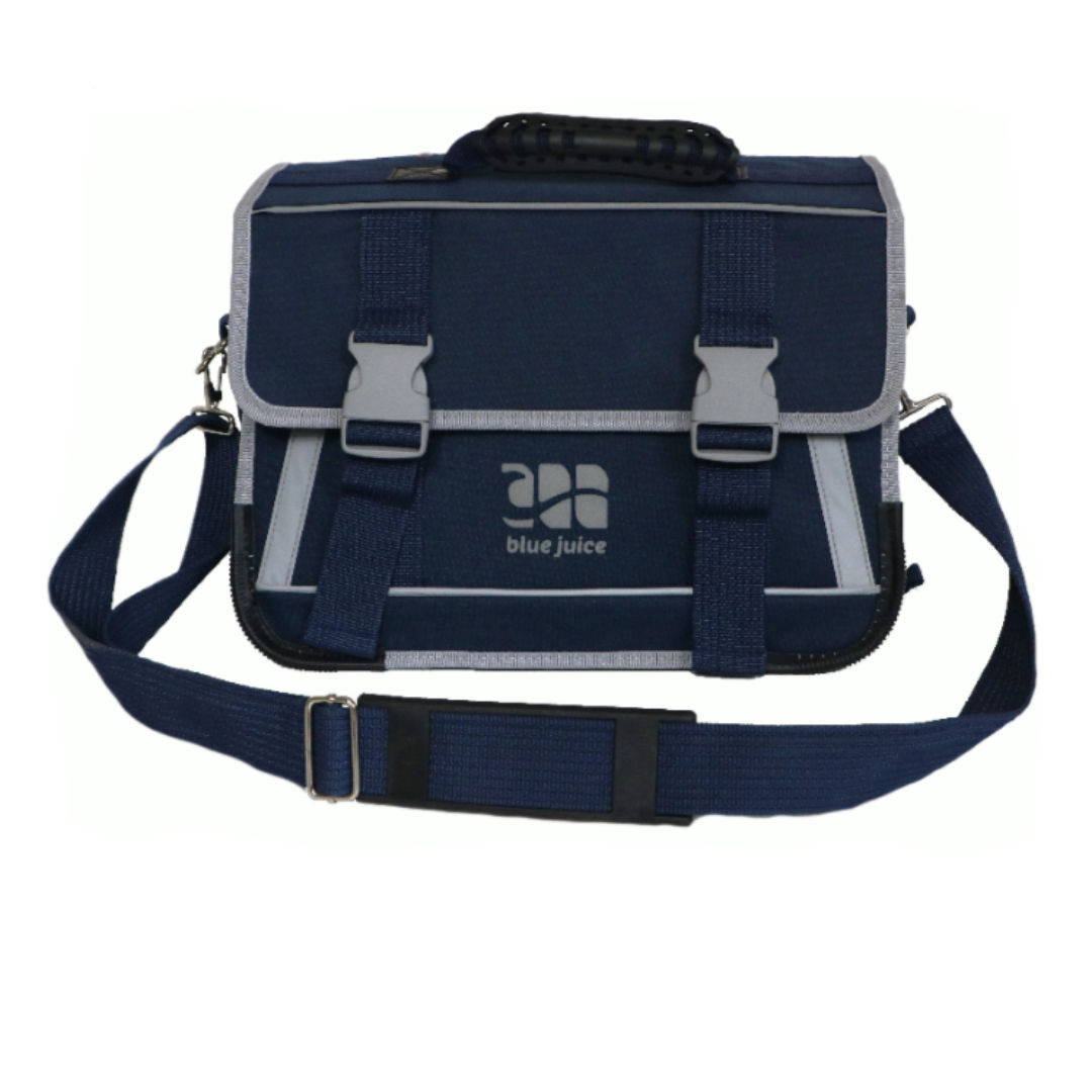 Blue Juice School Bag Blue Juice 7 Division Briefcase Navy 627-40 (7399985381465)