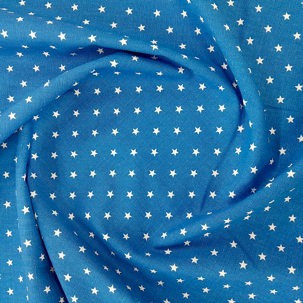 Fabric 100% Cotton Canvas Small Stars 140 cm.