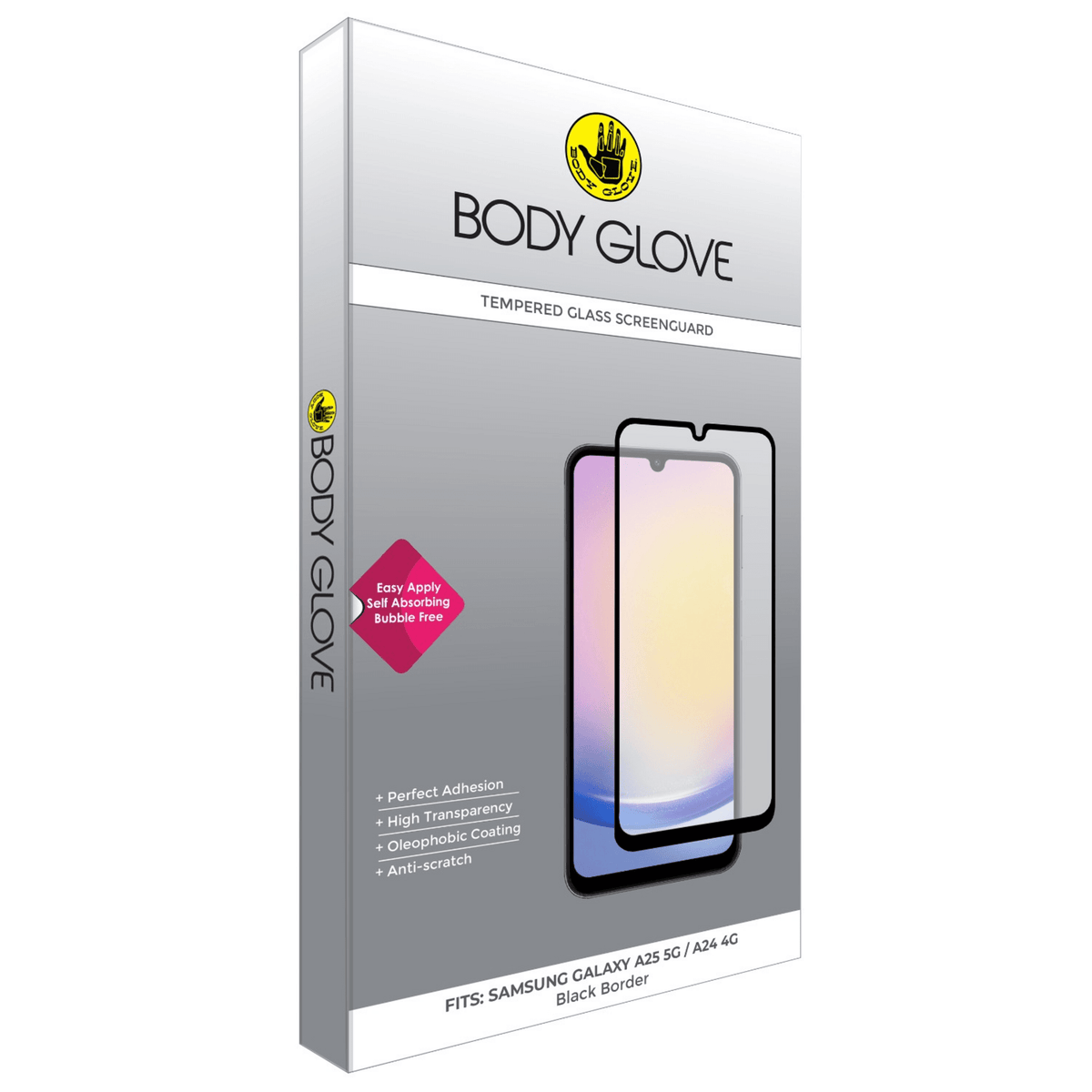 Body Glove Electronics Accessories Body Glove Samsung Galaxy A25/A24 Tempered Glass Screenguard (7698027905113)