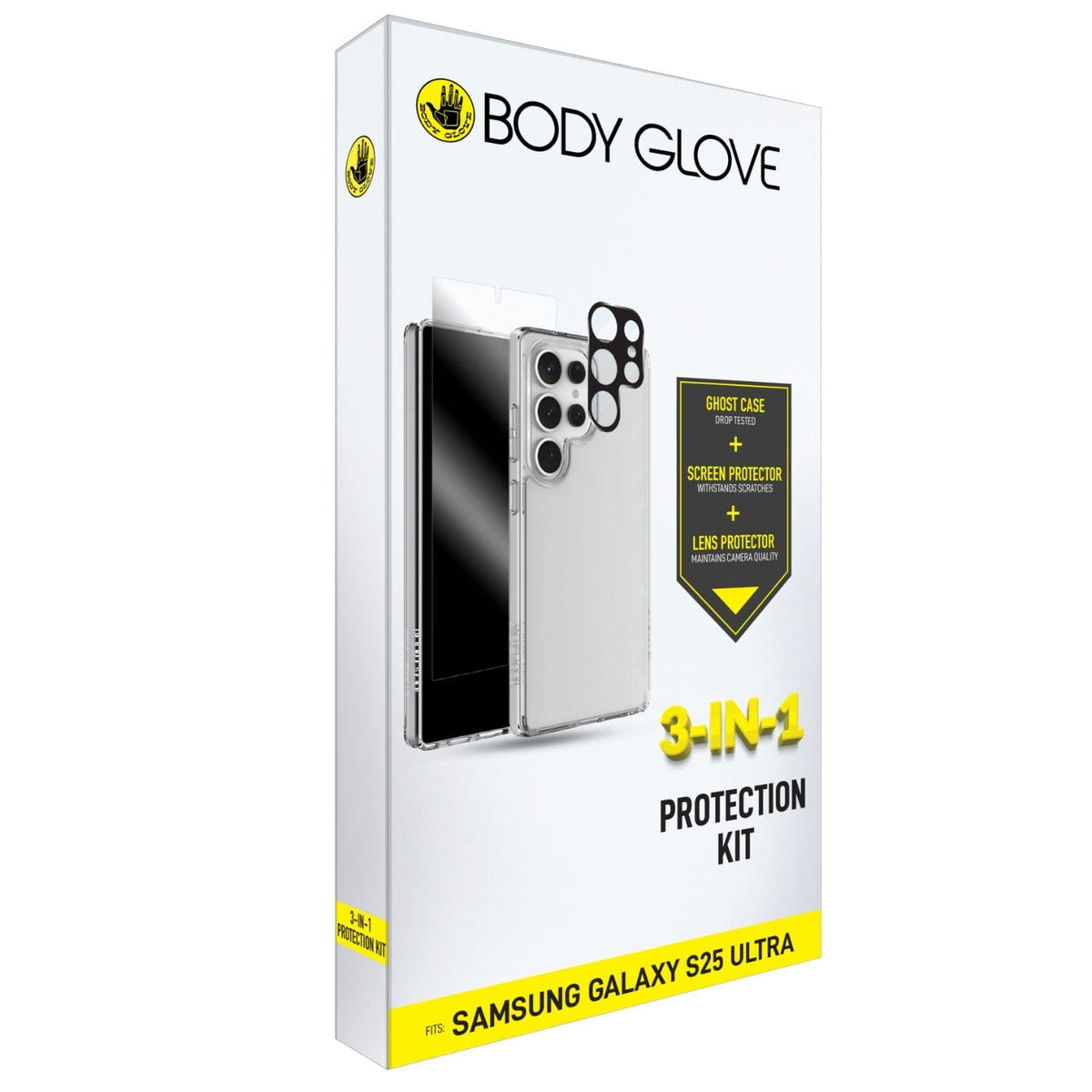 Body Glove Electronics Accessories Body Glove Samsung Galaxy S25 Ultra 3 In 1 Protection Bundle (7915556864089)