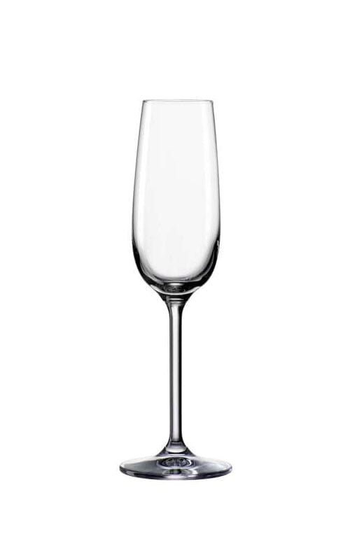 BOHEMIA CRYSTAL GLASS Bohemia Crystal Clara Champagne 190ml Set OF 6 (4783705915481)