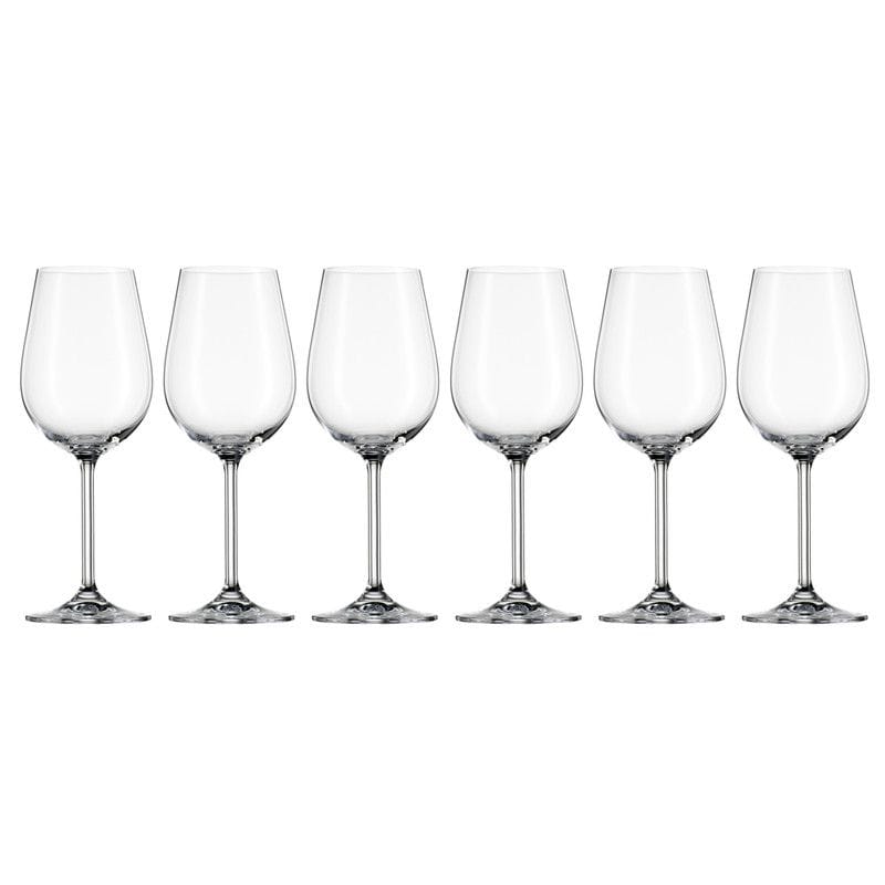 BOHEMIA CRYSTAL GLASS Bohemia Crystal Clara Wine Glass 420ml Set Of 6 (7016414937177)