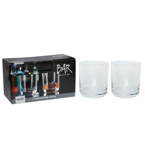 Bohemia Royal Crystal GLASS Bohemia Bar Retro 330ml Whiskey Glasses Set Of 2 (7405193592921)