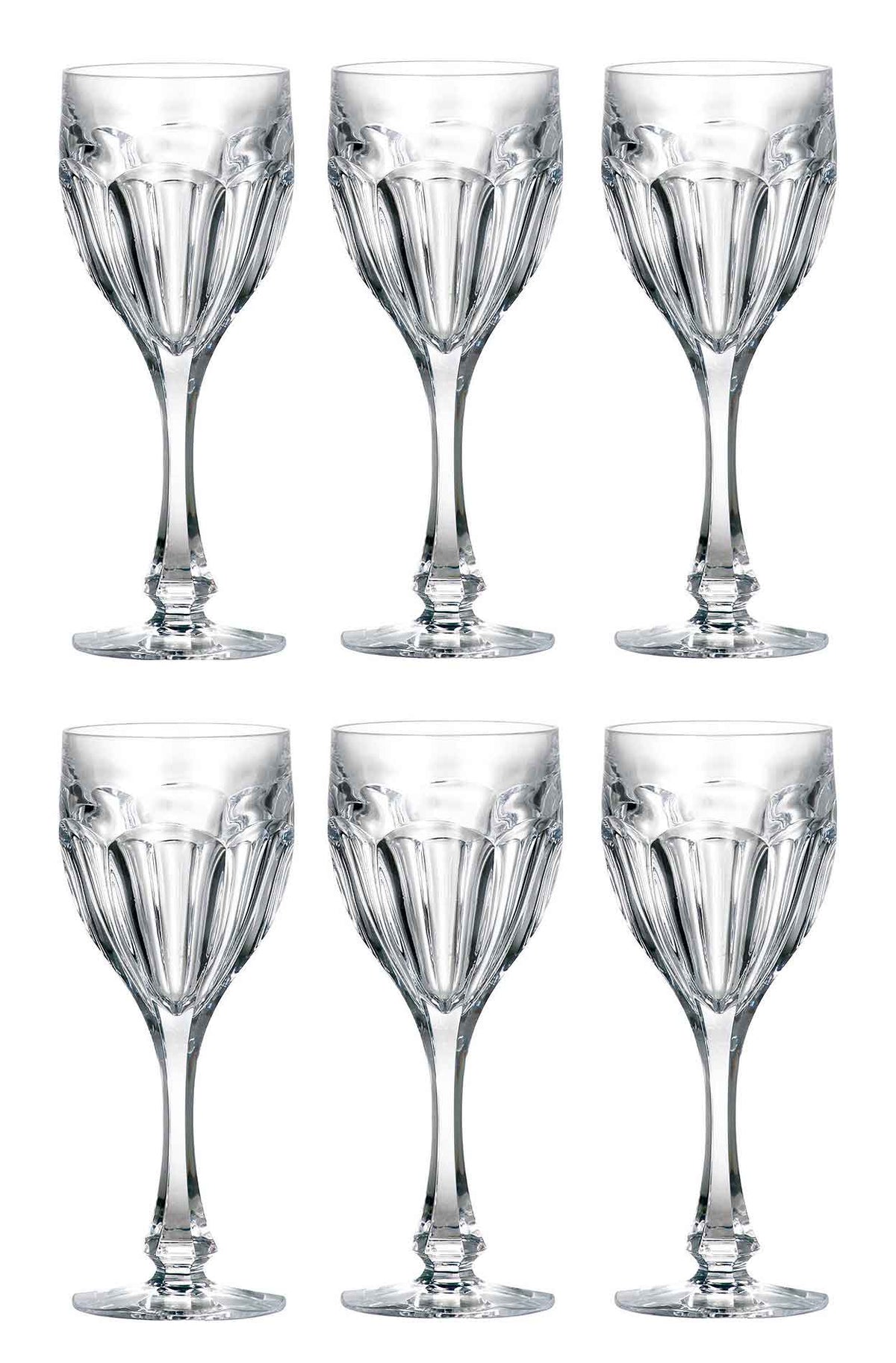 Bohemia Royal Crystal GLASS Bohemia Crystal Red Wine Glasses Safari 290ml Set Of 6 (7405356646489)