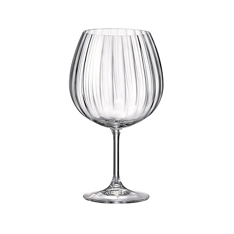Bohemia Royal Crystal GLASS Bohemia Optic Titanium Gin & Tonic Glasses Set Of 2 (7405113770073)