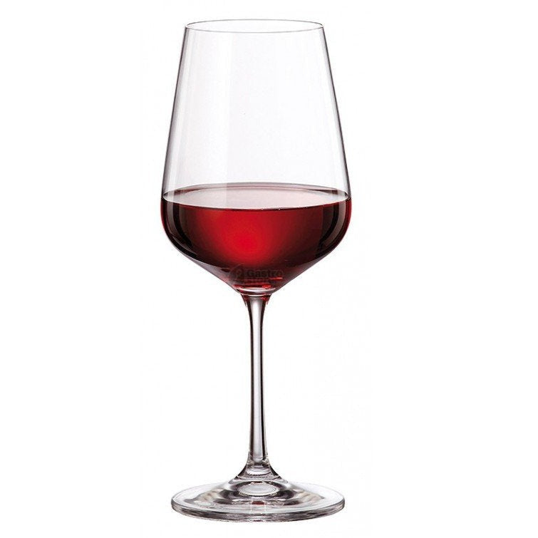 Bohemia Royal Crystal GLASS Bohemia Royal Crystal Tori Titanium 490Ml  Red Wine Vino Tinto Set of 6 (7439403384921)