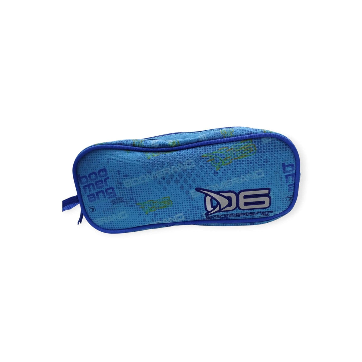 Boomerang Pencil Case Blue Boomerang School Pencil Case S-052 (7916097667161)