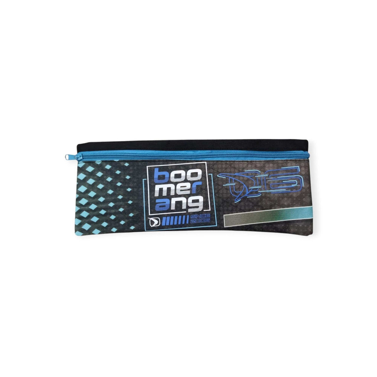 Boomerang Pencil Case Blue Boomerang School Pencil Cases S-055 (7916086427737)
