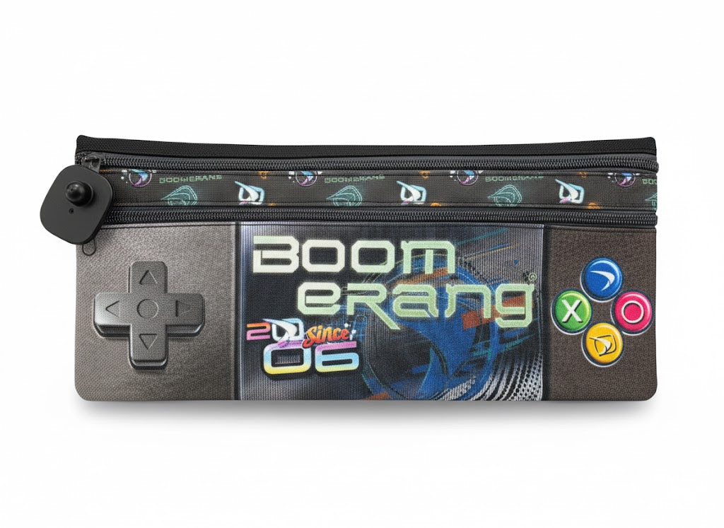 Boomerang Pencil Case Grey/Silver Boomerang Pencil Case S-054P