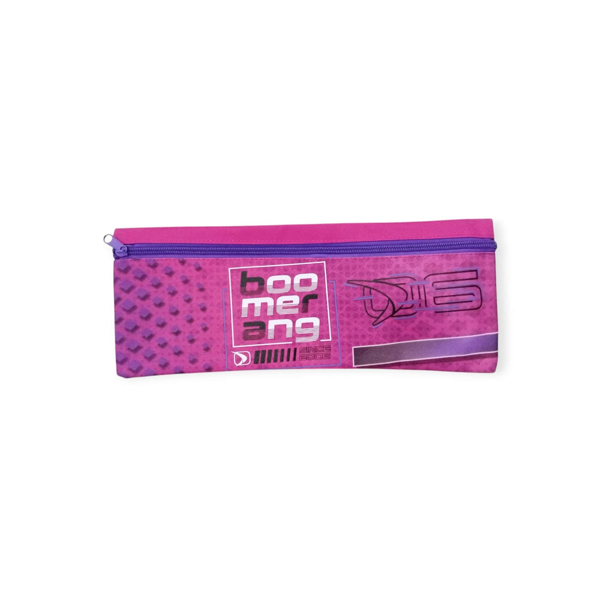 Boomerang Pencil Case Pink Boomerang School Pencil Cases S-055 (7916086427737)