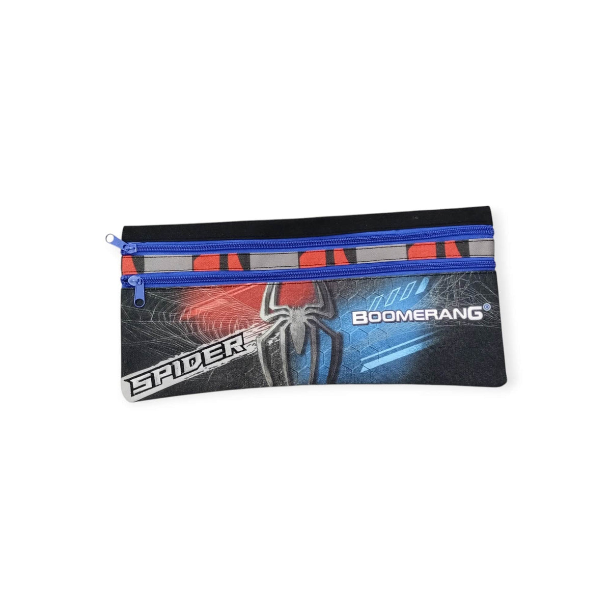 Boomerang Pencil Case Spider Boomerang School Pencil Case 2 Zip S-065