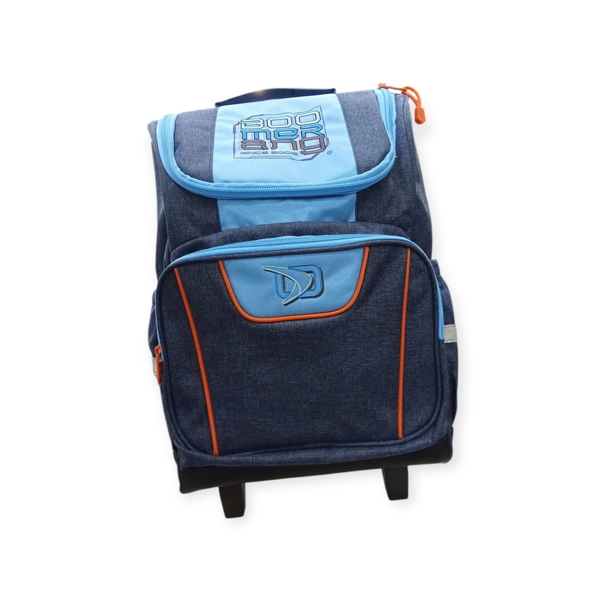 Boomerang School Bag Blue Boomerang Large Trolley School Bag S-542 (7916084723801)