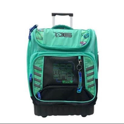 Boomerang School Bag Boomerang Hardbase Trolley Bag Green/Black S-540-14