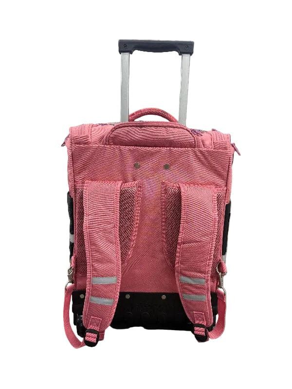 Boomerang School Bag Boomerang Hardbase Trolley School Bag  Pink/Black S-540-12