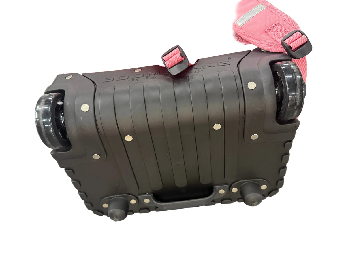 Boomerang School Bag Boomerang Hardbase Trolley School Bag  Pink/Black S-540-12