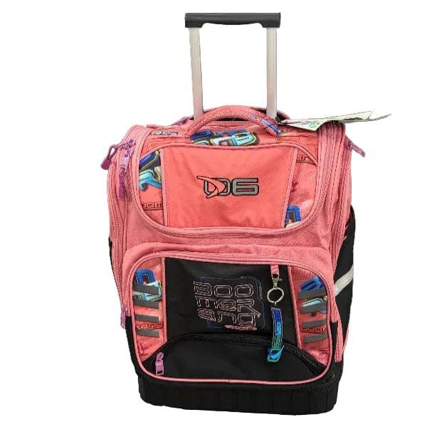 Boomerang School Bag Boomerang Hardbase Trolley School Bag  Pink/Black S-540-12