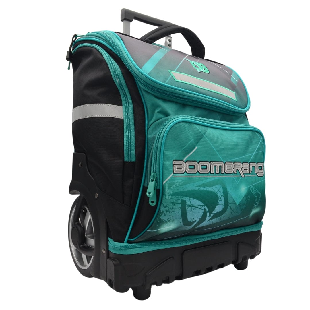 Boomerang School Bag Boomerang Hardbody Big Wheel Trolley Bag Green (7899399290969)