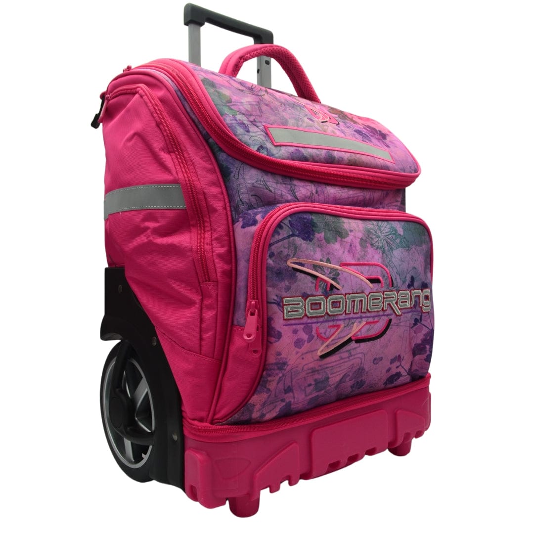 Boomerang School Bag Boomerang Hardbody Big Wheel Trolley Bag Pink (7899375599705)