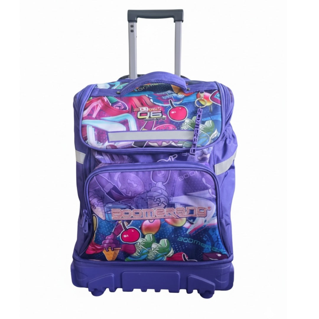 Boomerang School Bag Boomerang Hardbody Big-Wheel Trolley School Bag S-545-94