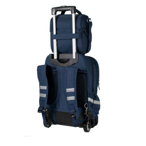 Boomerang School Bag Boomerang Large 2 Piece School Trolley Bag Navy (7899672150105)