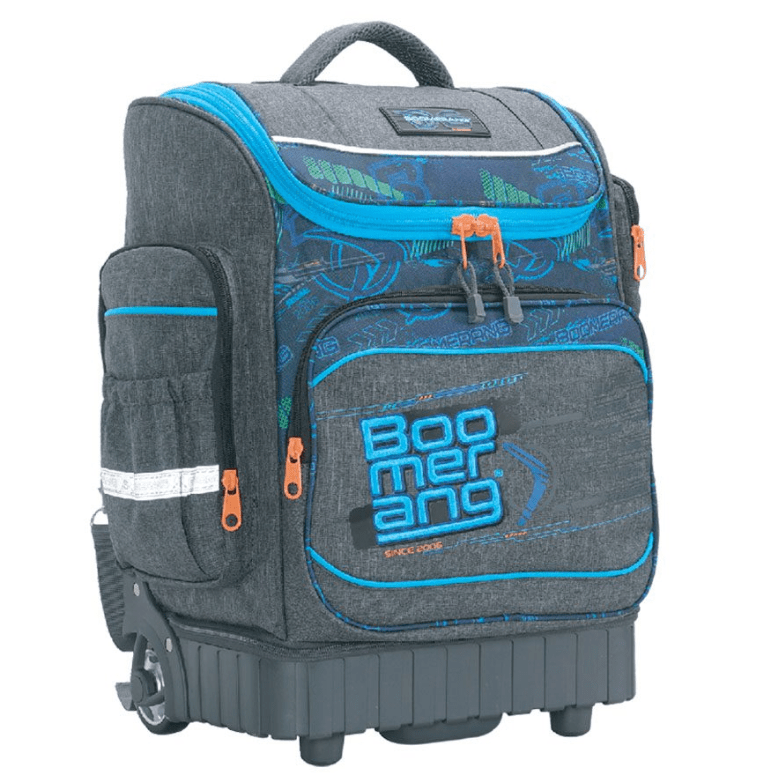 Boomerang School Bag Boomerang Trolley SchoolBag Hardbase Extra Large Purple (7456260685913)