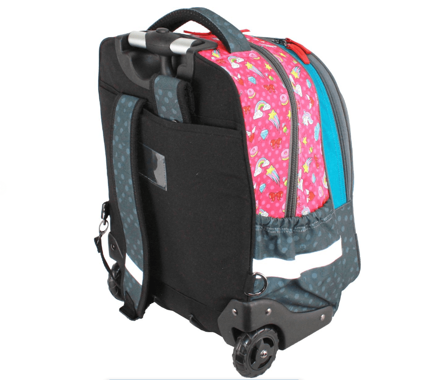 Boomerang School Bag Boomerang XBAG Large Unicorn Trolley Back Pack S-521 UNI
