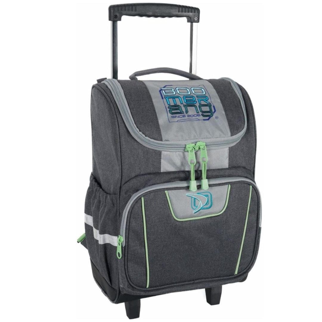 Boomerang School Bag Charcoal Boomerang Large Trolley School Bag S-542