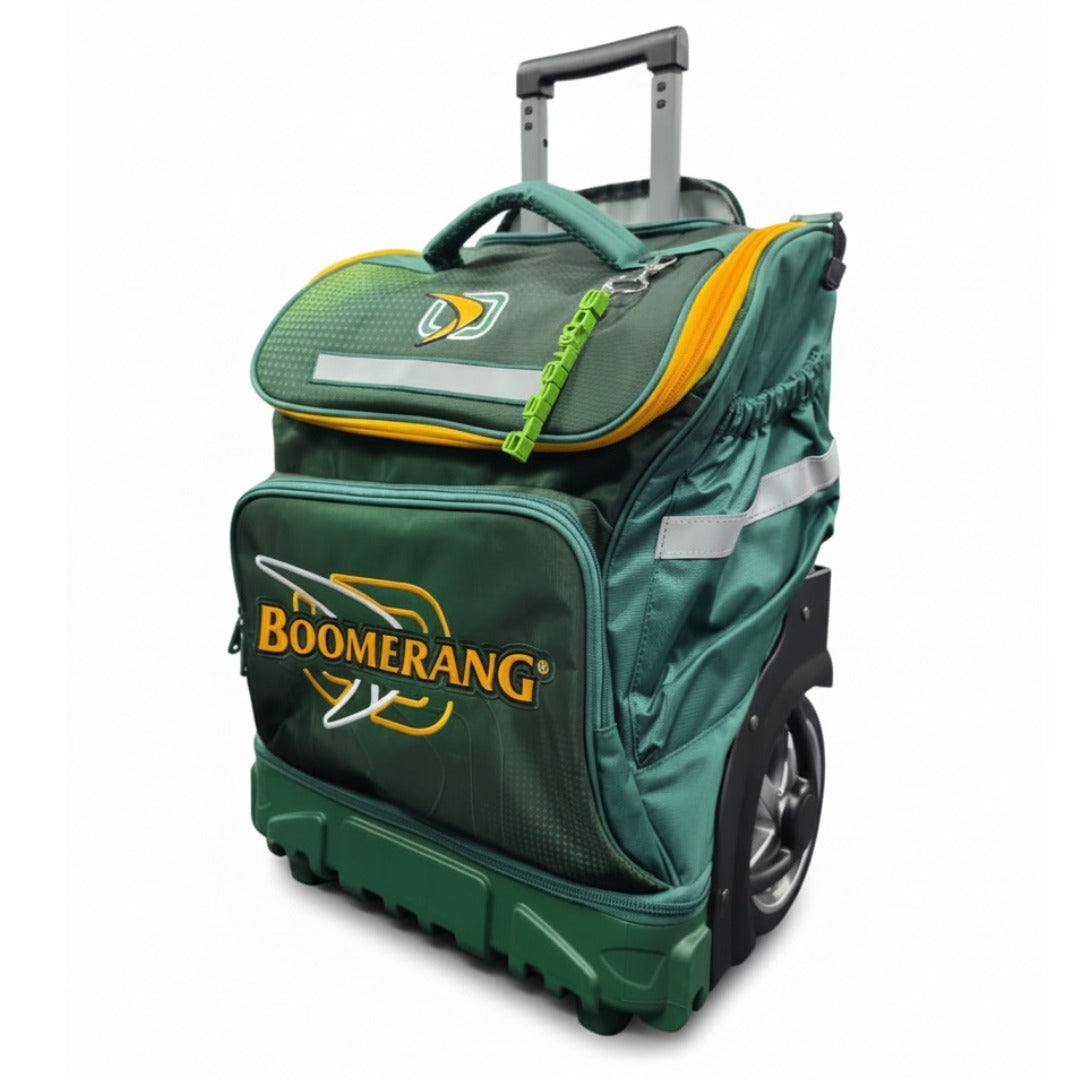 Boomerang Schoolbag Boomerang Hardbody Big-Wheel Trolley Bag Green S-545-B5