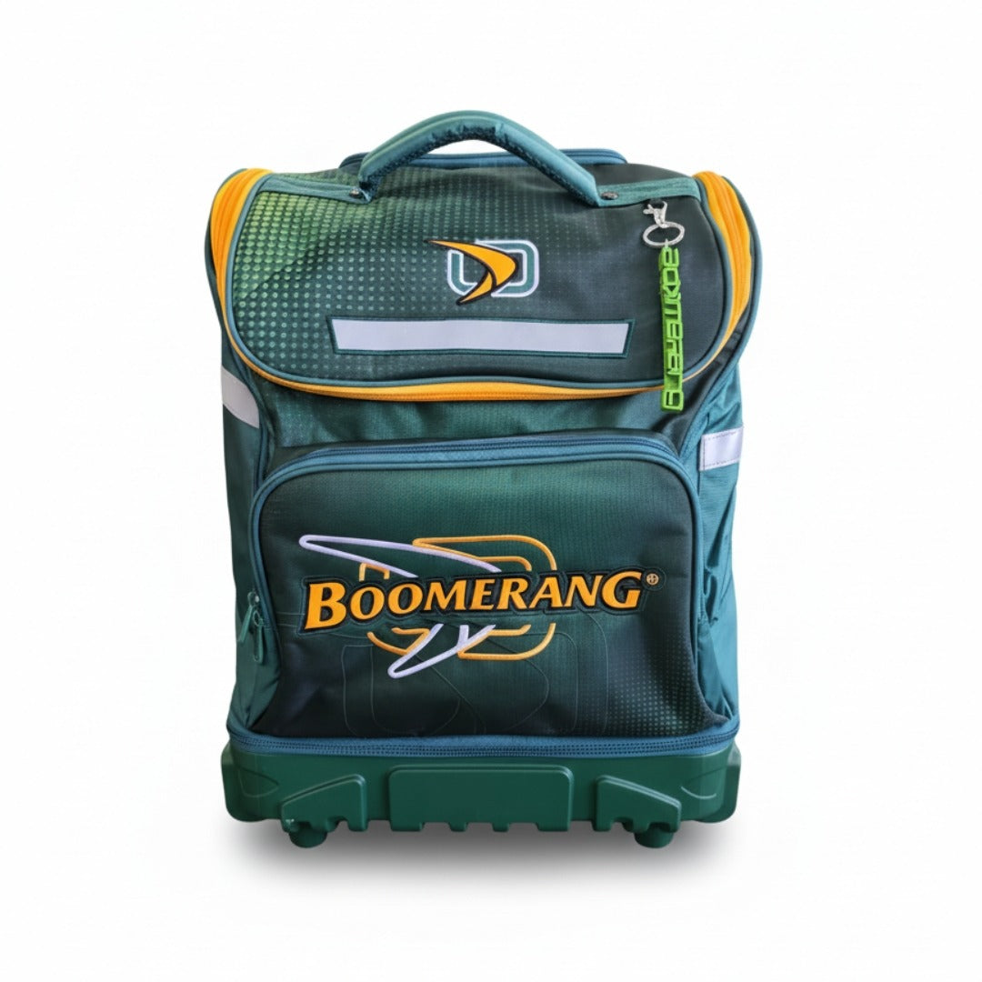 Boomerang Schoolbag Boomerang Hardbody Big-Wheel Trolley Bag Green S-545-B5