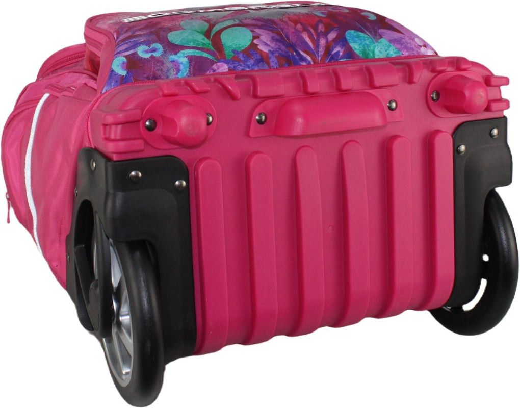 Boomerang Trolley Backpack Boomerang Big Wheel XBag Hard Body Polyester XXL Trolley Bag S-545-G2 Pink