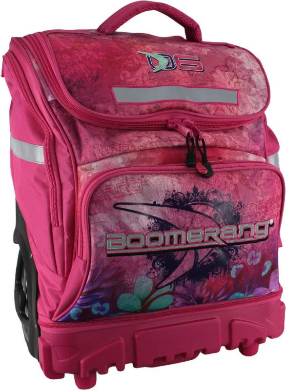 Boomerang Trolley Backpack Boomerang Big Wheel XBag Hard Body Polyester XXL Trolley Bag S-545-G2 Pink