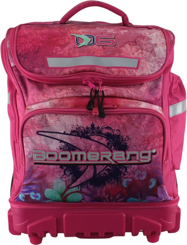 Boomerang Trolley Backpack Boomerang Big Wheel XBag Hard Body Polyester XXL Trolley Bag S-545-G2 Pink