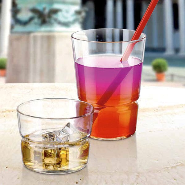 BORGONOVO CRYSTAL GLASS Borgonovo Brera Glass 285 ml Set Of 3