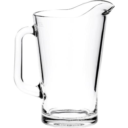 BORGONOVO CRYSTAL GLASS Borgonovo Conic Glass Pitcher, 1.8 L (7532511625305)