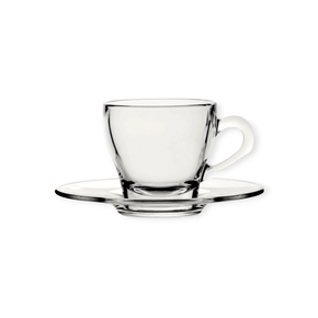 BORGONOVO CRYSTAL GLASS Borgonovo Ischia Cappuccino Set 2+2 (7532514181209)