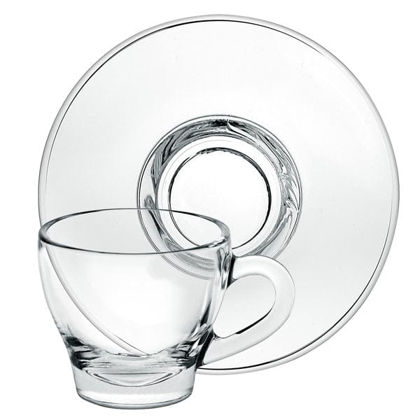 BORGONOVO CRYSTAL GLASS Borgonovo Ischia Cappuccino Set 2+2 (7532514181209)