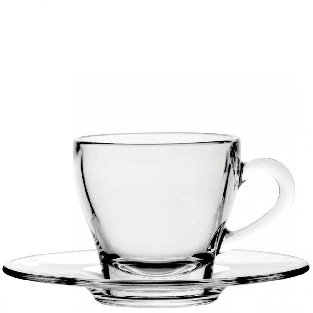 BORGONOVO CRYSTAL GLASS Borgonovo Ischia Cappuccino Set 2 + 2