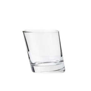 BORGONOVO CRYSTAL GLASS Borgonovo Pisa Slanted Glass 280ml Set of 3 (7288133714009)