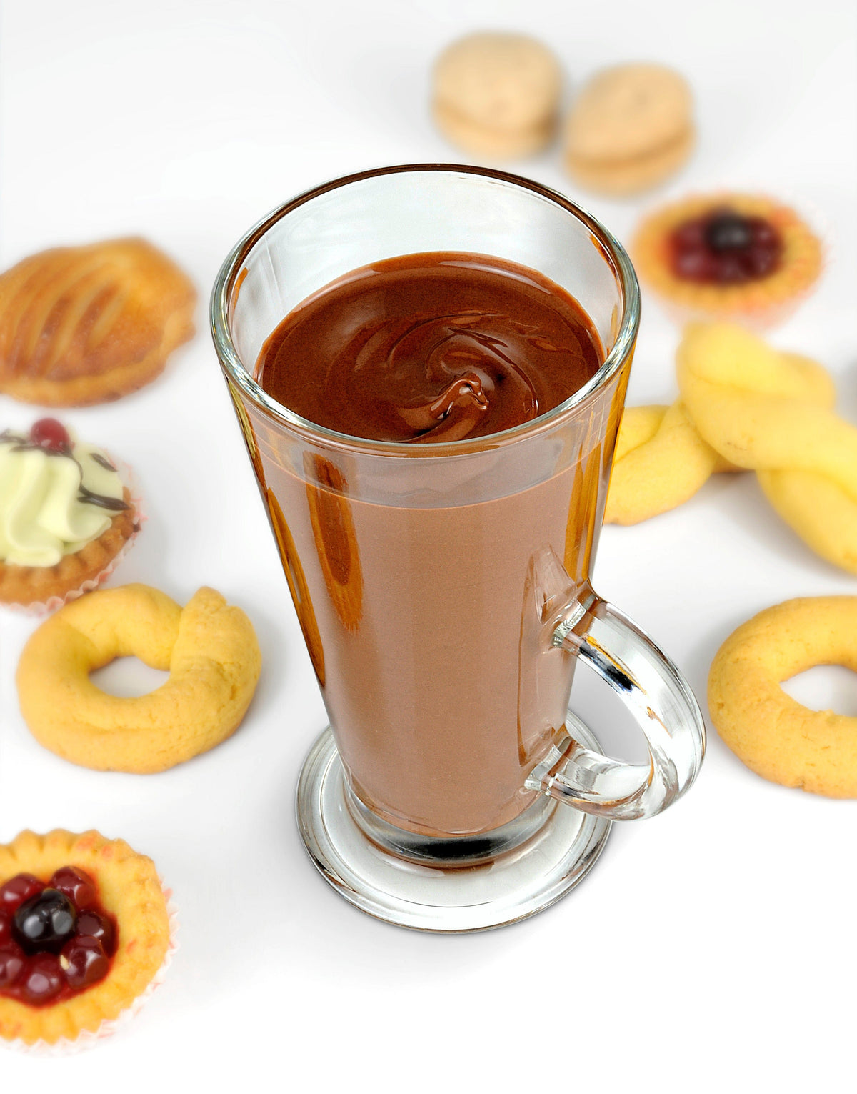 BORGONOVO CRYSTAL GLASS Borgonovo Tazza Conic Glass Mugs, Set Of 2 (7532512706649)