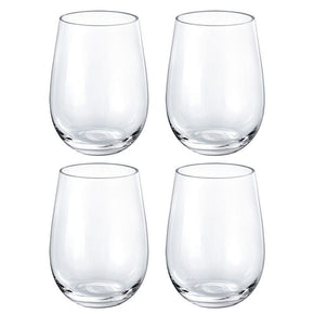 BORGONOVO GLASS Borgonovo Ducale Stemless 490ml 4 Piece Set (7489559593049)