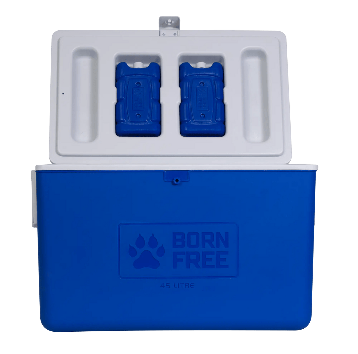 Born Free Cooler Box Born Free 45 Liter Blue Cooler Box 6660S