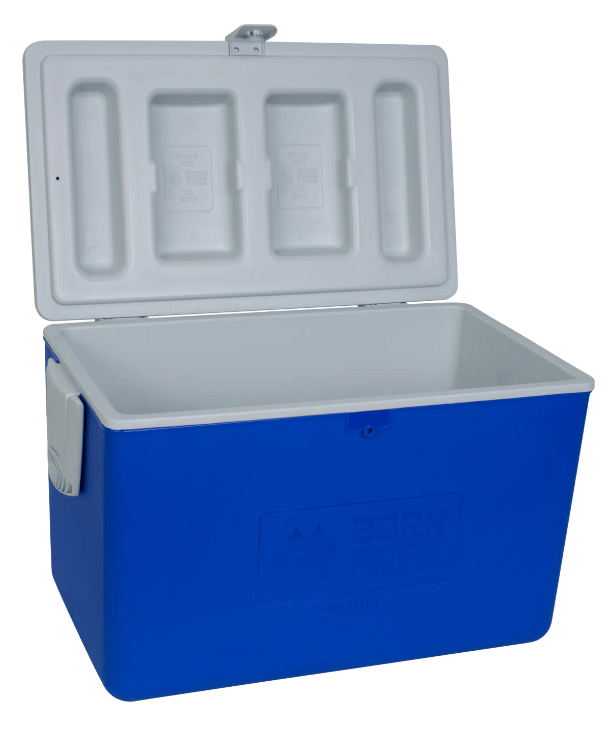 Born Free Cooler Box Born Free 45 Liter Blue Cooler Box 6660S