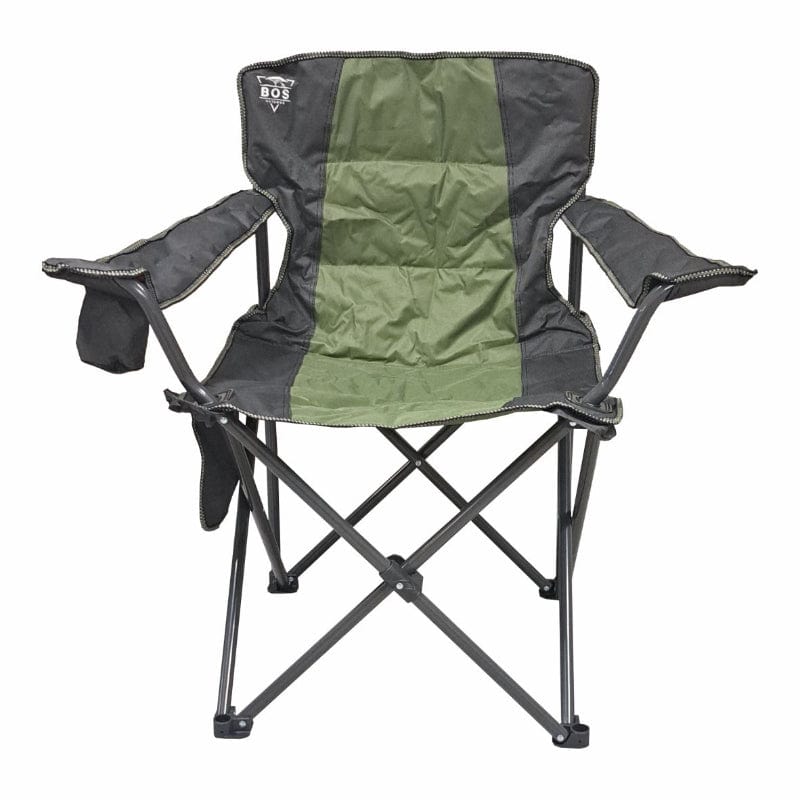 Bos Camping chair BOS Camping Chair Green/Grey 100kg Max