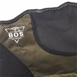 Bos Camping chair BOS Luxury Camping Chair Brown / Black 150kg Max