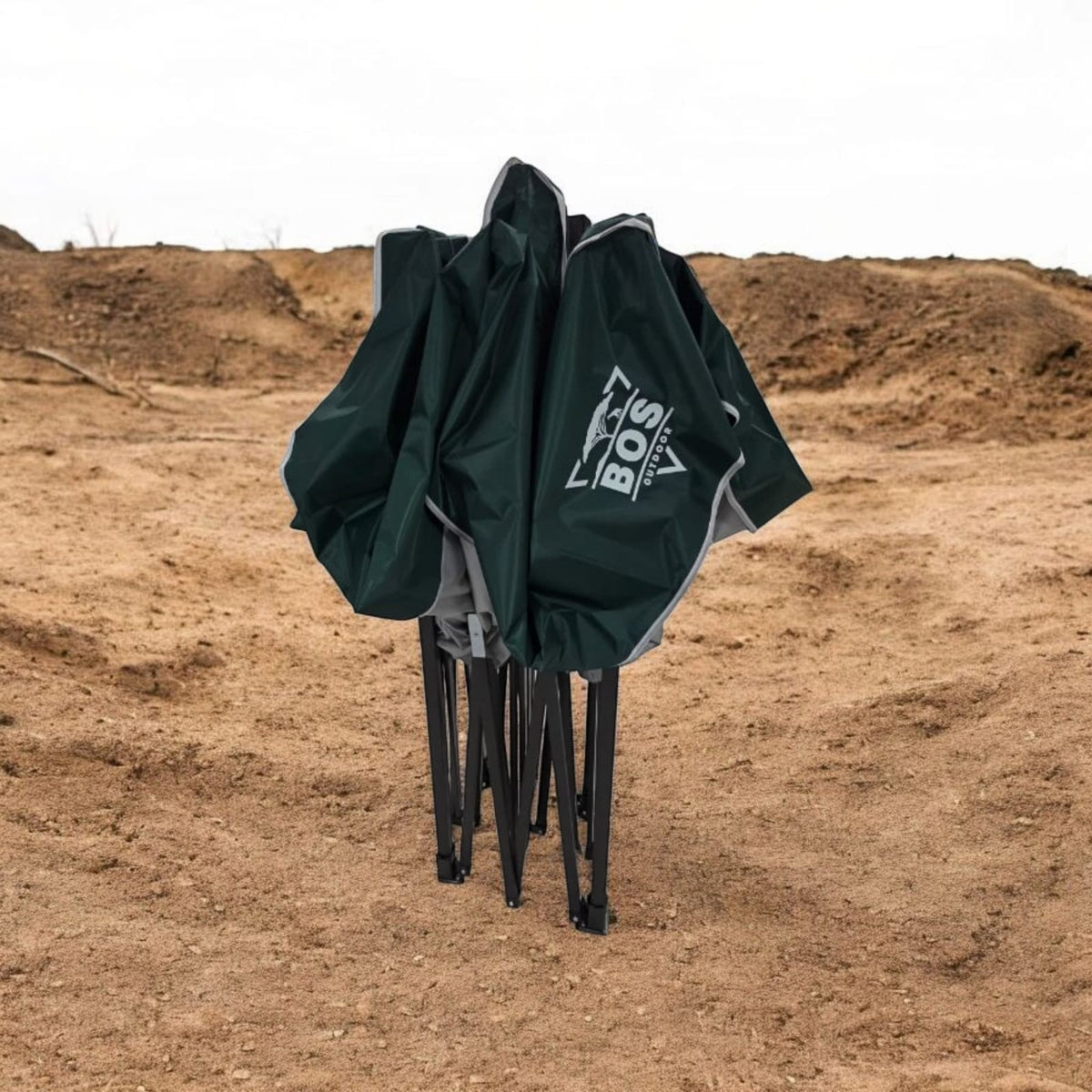 Bos Gazebo Dark Green Bos Foldable Gazebo 3Mx3M