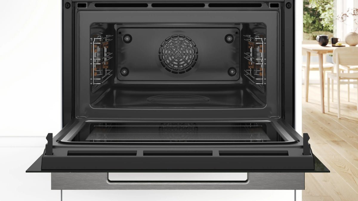 bosch Appliances BOSCH 60cm Black Bult-In Micro Wave CMG7241B1