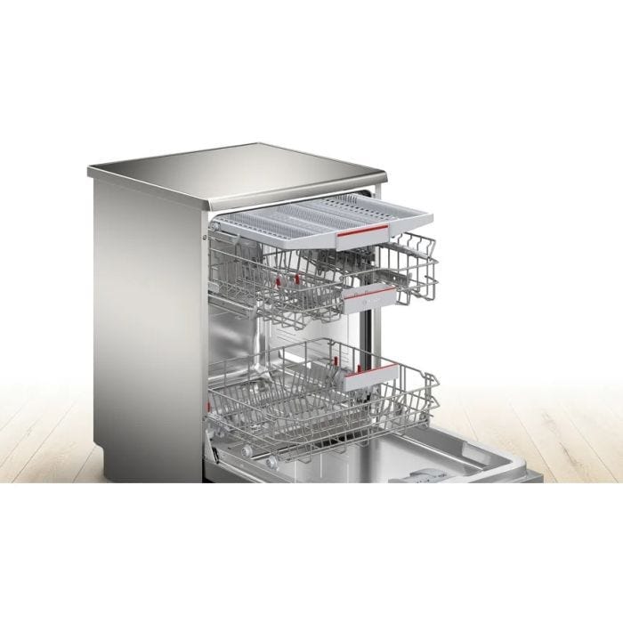 Bosch Dishwasher Bosch 13 Place Silver-Inox  Dishwasher SMS6EMI10Z