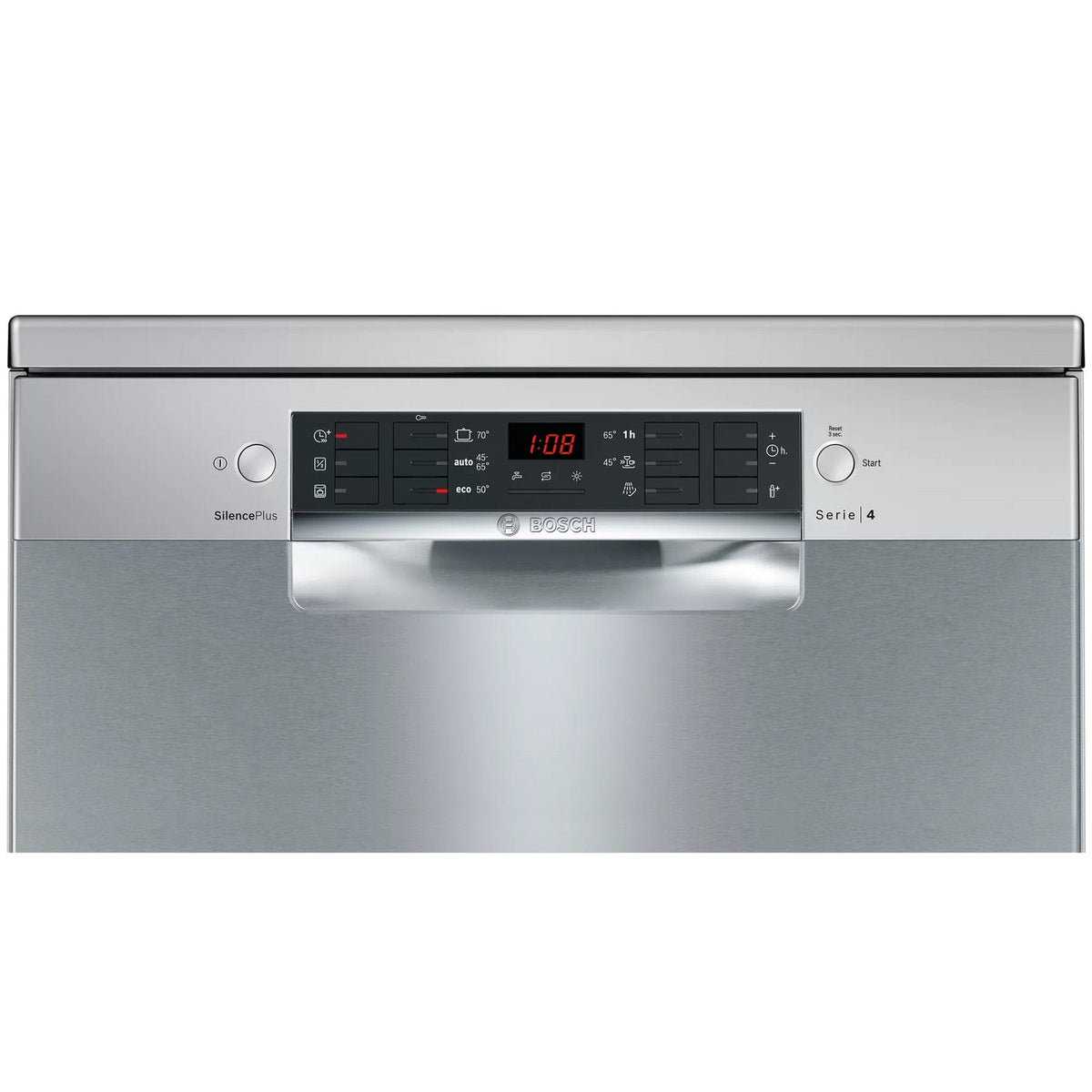 BOSCH Dishwasher Bosch 60cm 13 Place Silver Series 4 Dishwasher SMS45NI00Z (7877025431641)