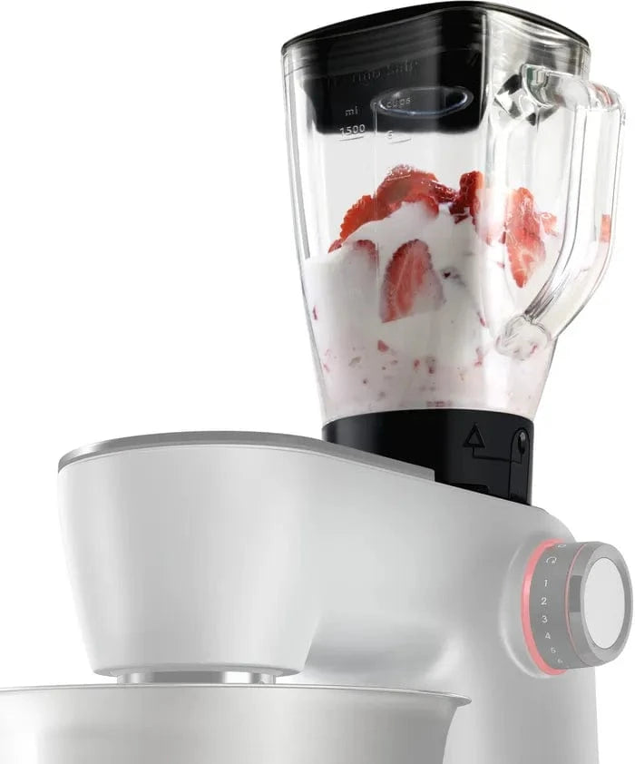 Bosch Food Mixer Bosch Series 8 Kitchen Machine OptiMUM 1600 W Silver, Black MUM9B34S27