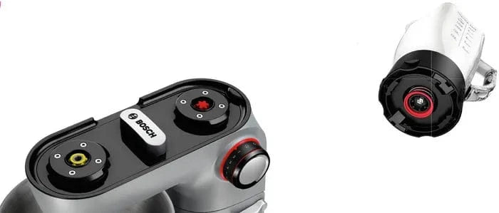 Bosch Food Mixer Bosch Series 8 Kitchen Machine OptiMUM 1600 W Silver, Black MUM9B34S27